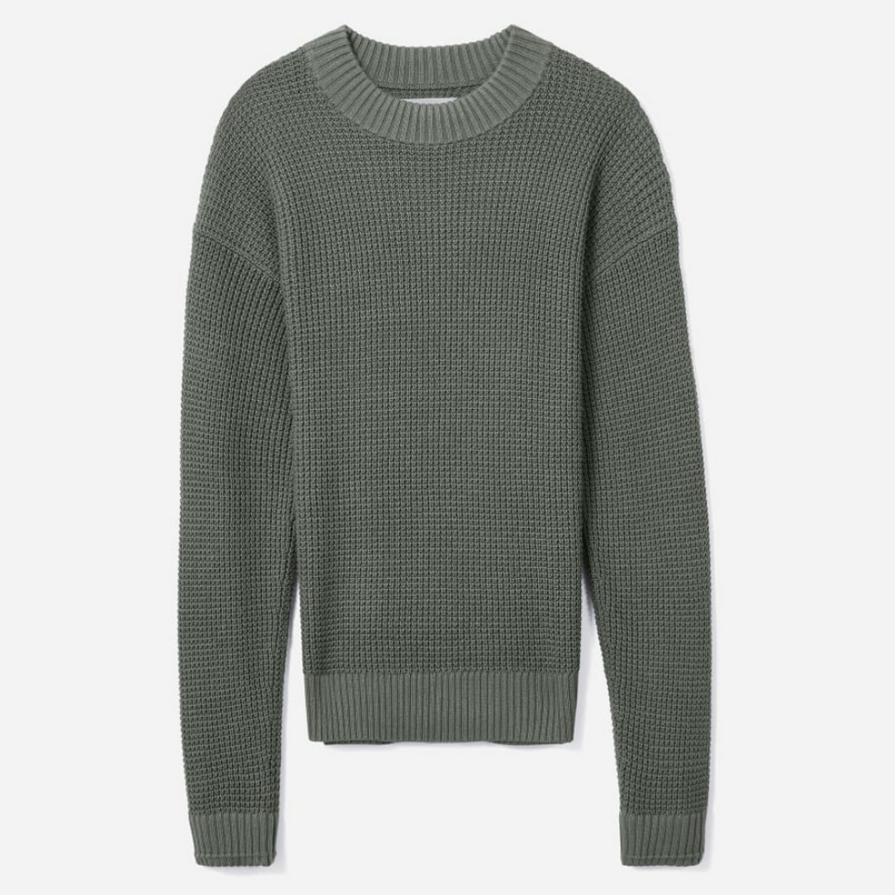 Everlane The No-Sweat Waffle Relaxed Crew