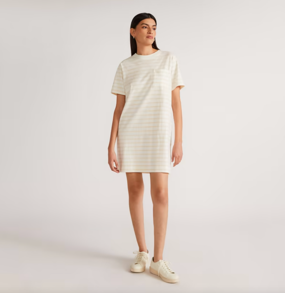 Everlane The Organic Cotton Weekend Tee Dress