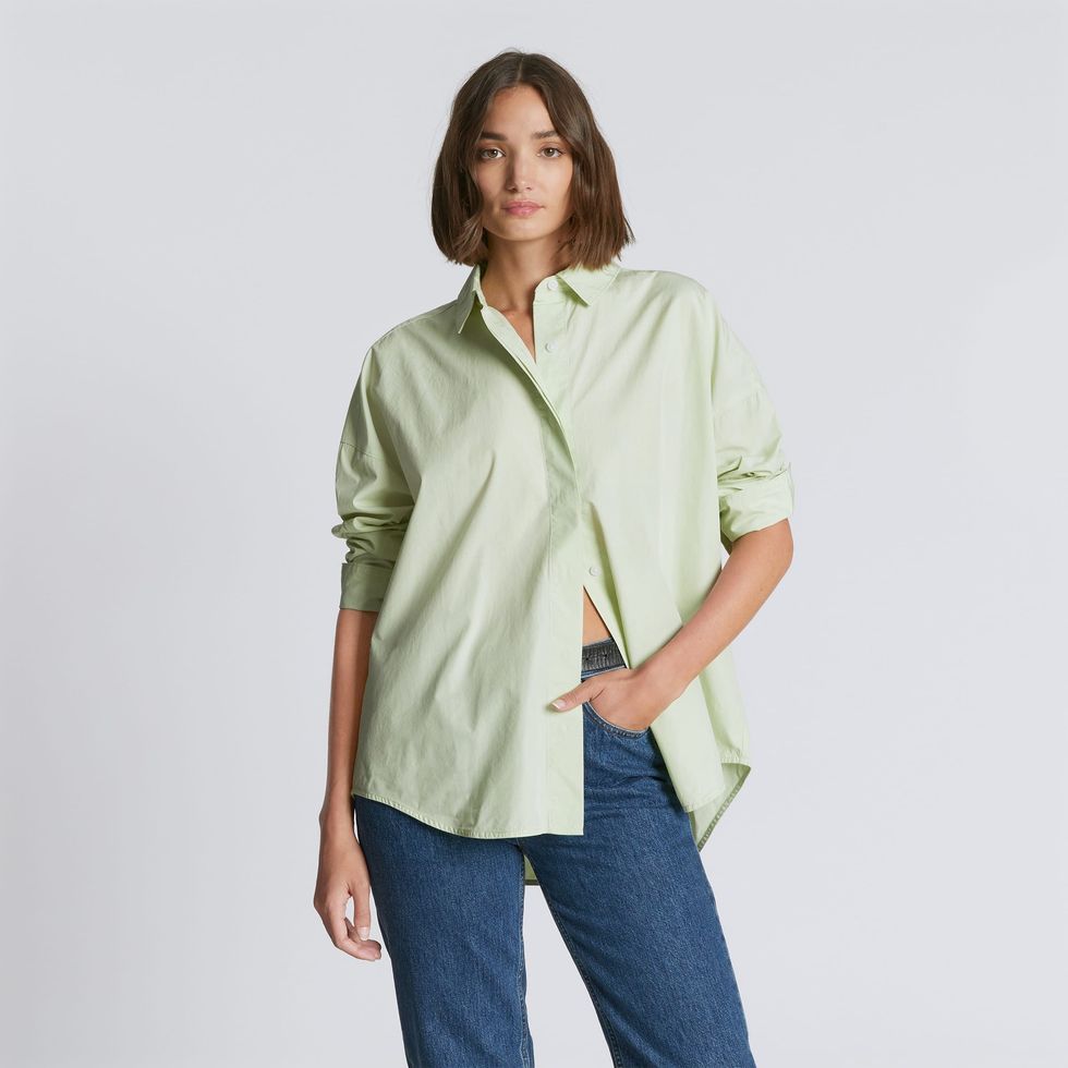 Everlane The Oversized Poplin Shirt