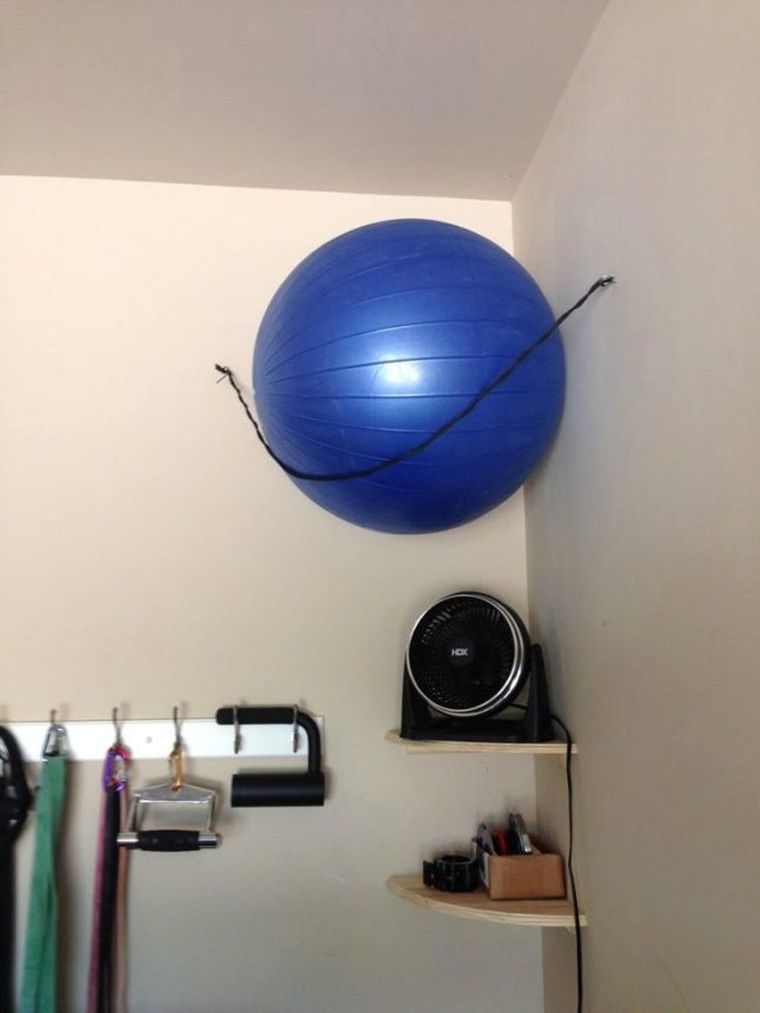 SMALL SPACE* home gym storage solution!, IKEA HACK