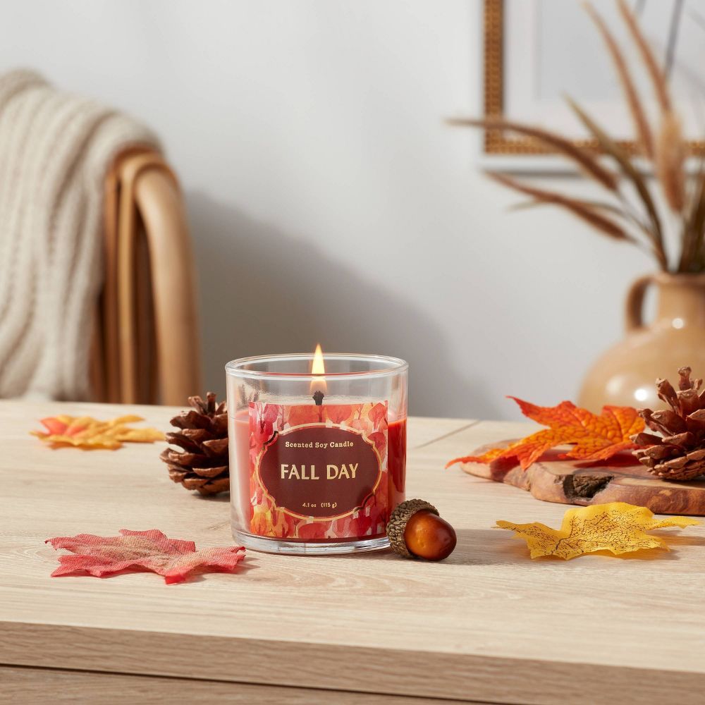 Autumn Day Candle