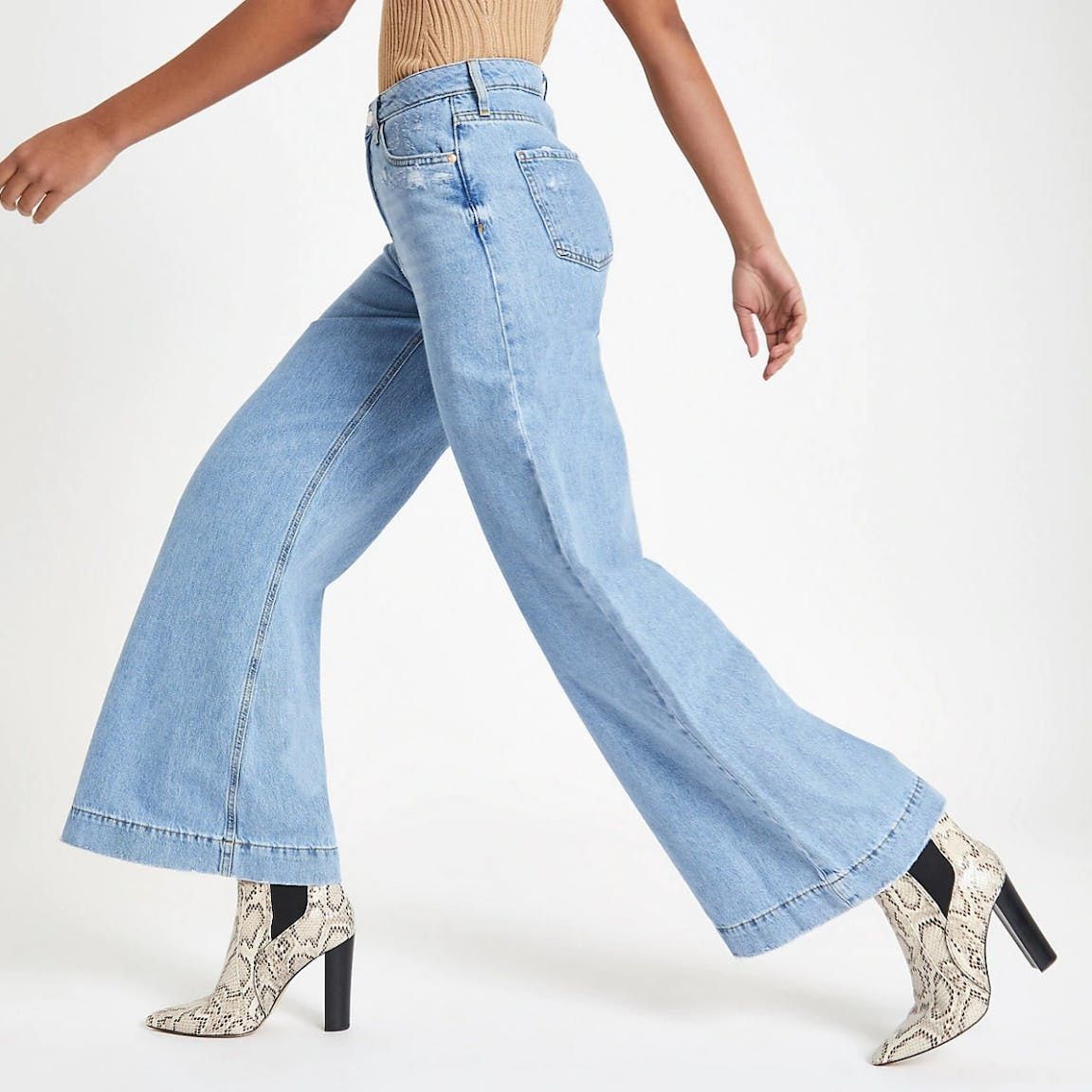 ladies jeans long leg