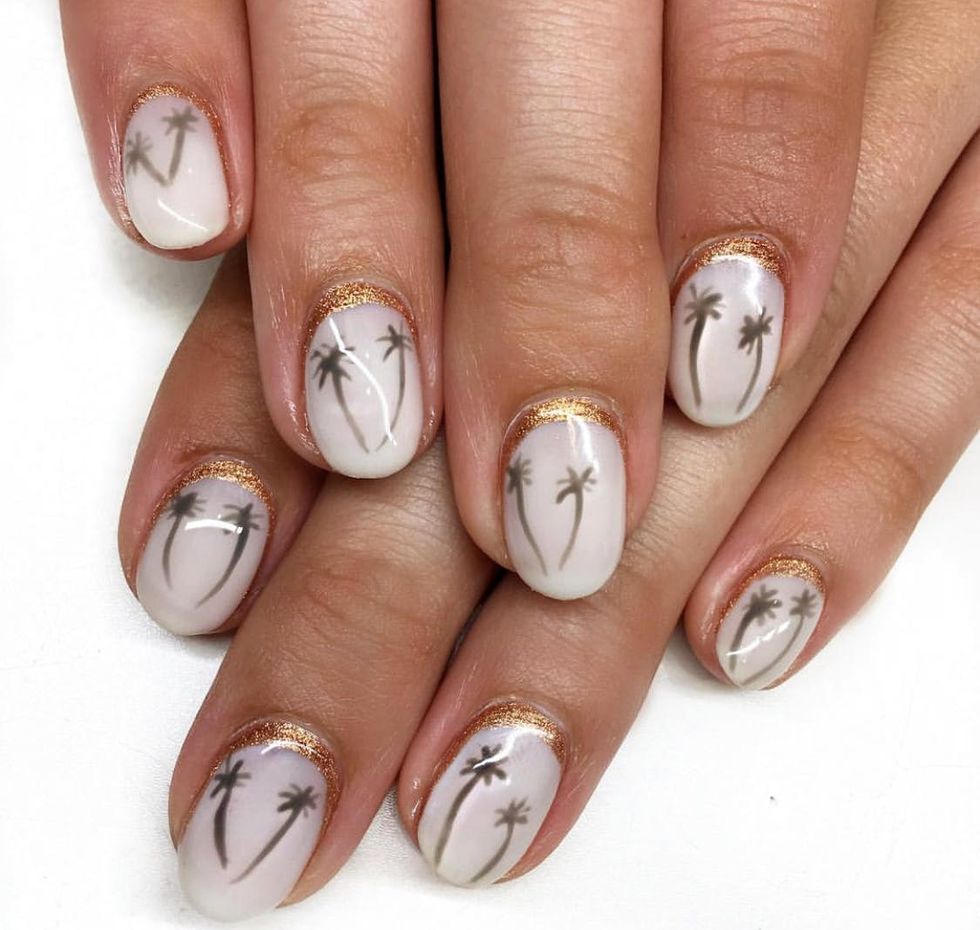 15 DesertInspired Nail Art Ideas for Coachella Weekend Brit + Co