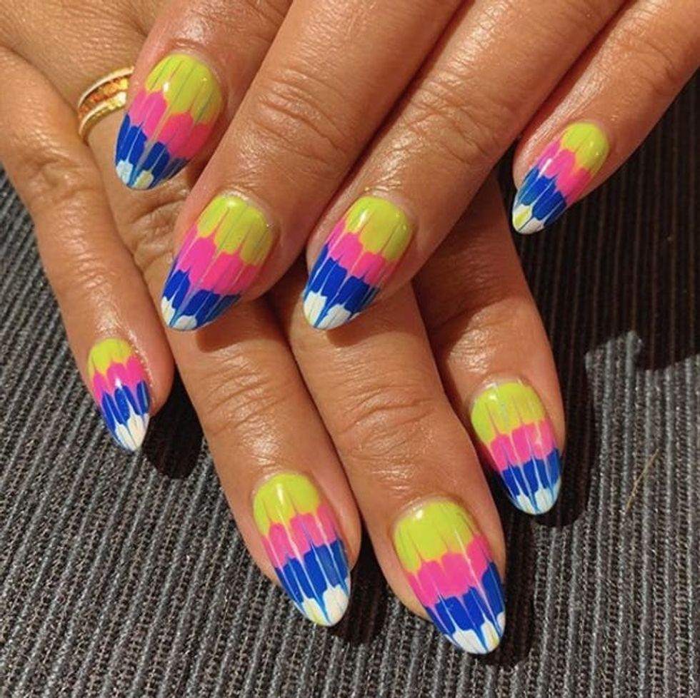 21 Neon Nail Art Ideas to Try This Spring - Brit + Co