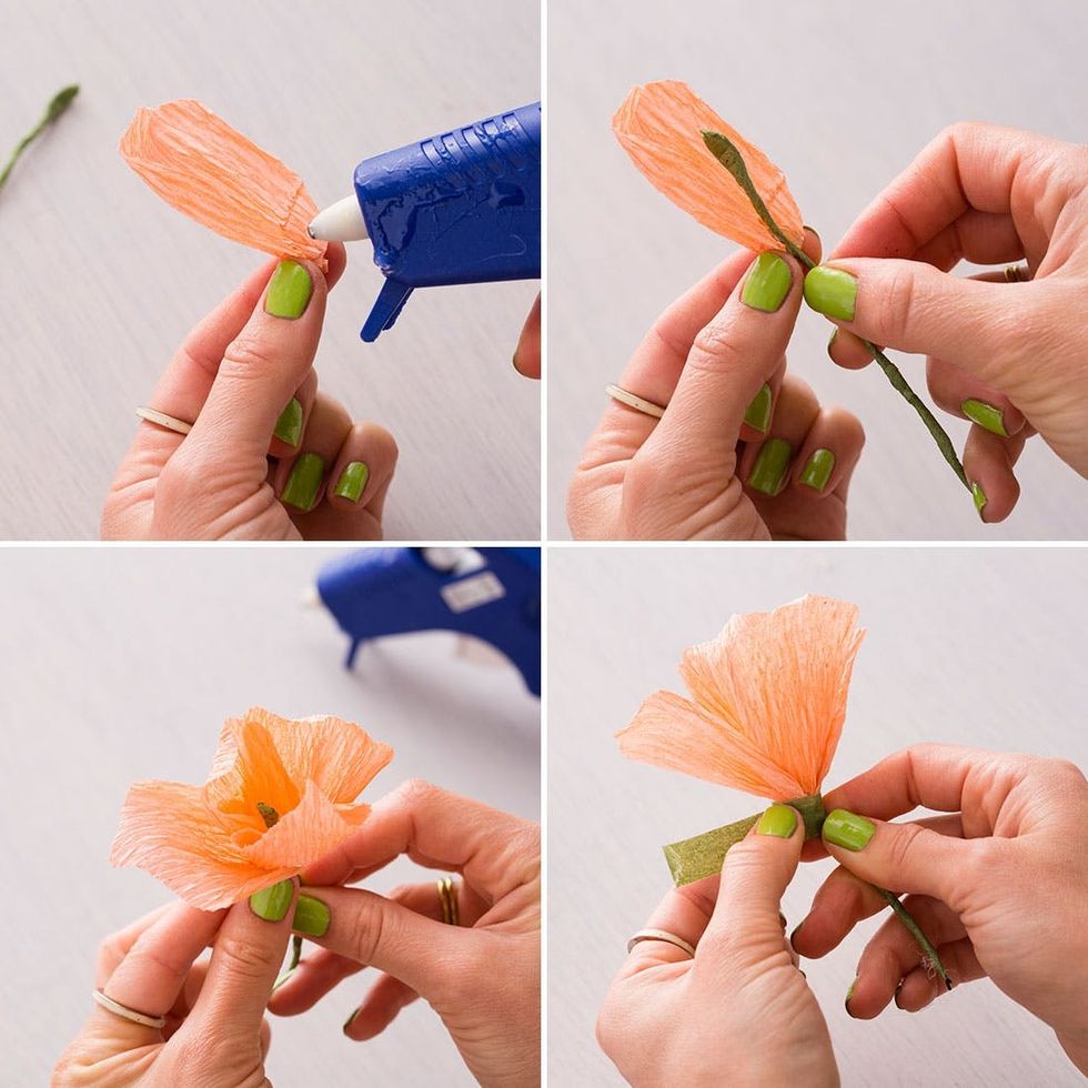 How To Make Crepe Paper Flowers Brit Co