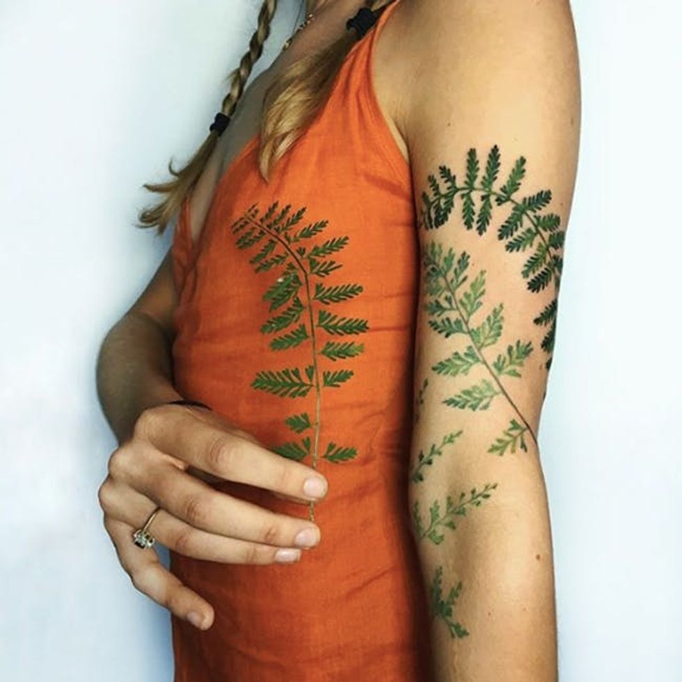 Ukrainian Artist Rita Rit Kit Zolotukhina Talks Floral Tattoos Brit Co