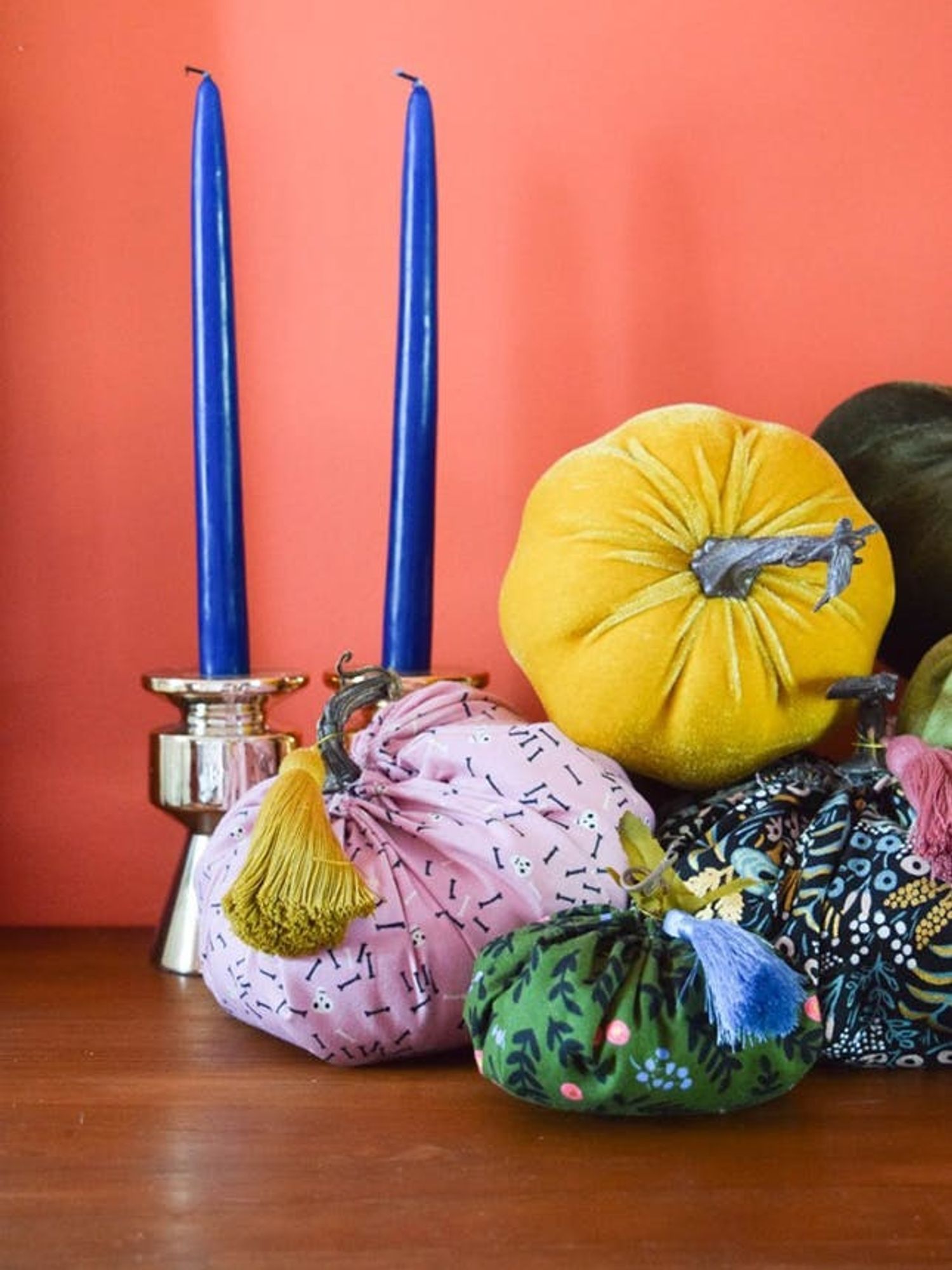 DIY Fabric Pumpkins