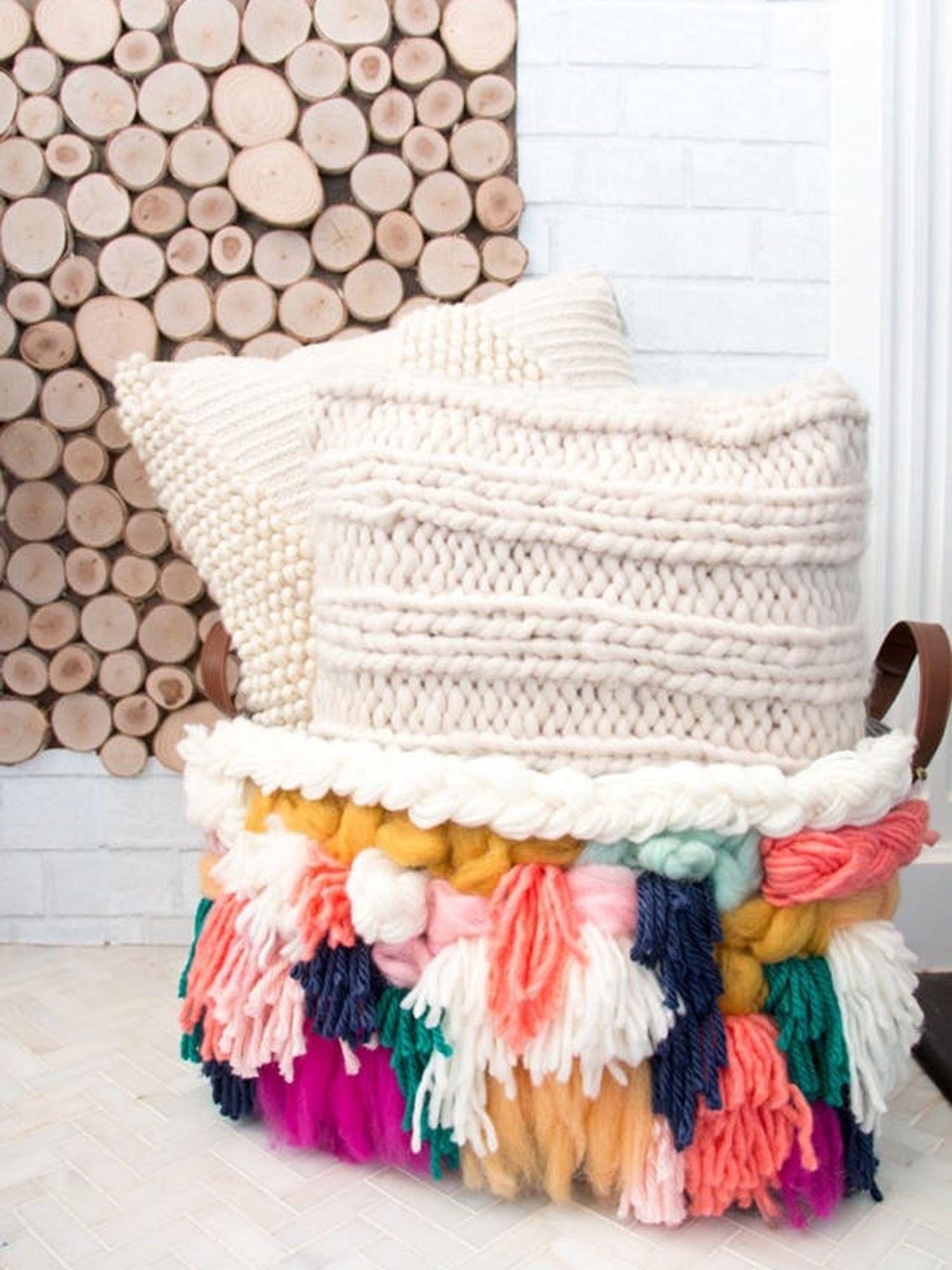 DIY Woven Storage Basket