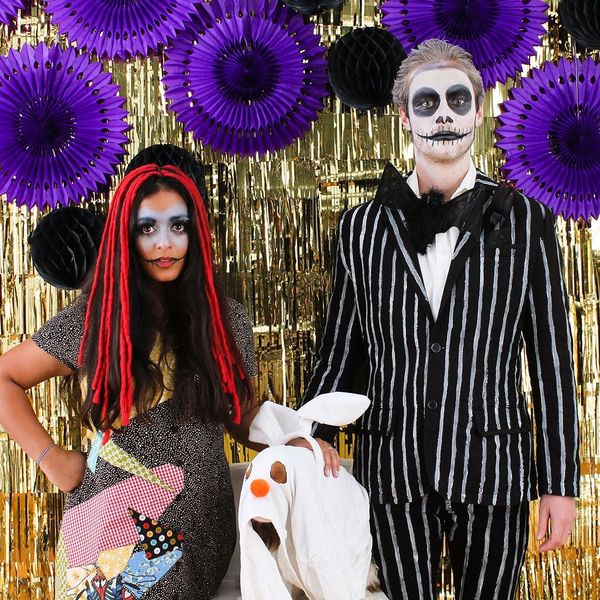 How To Diy An Easy Nightmare Before Christmas Couple S Costume Brit Co