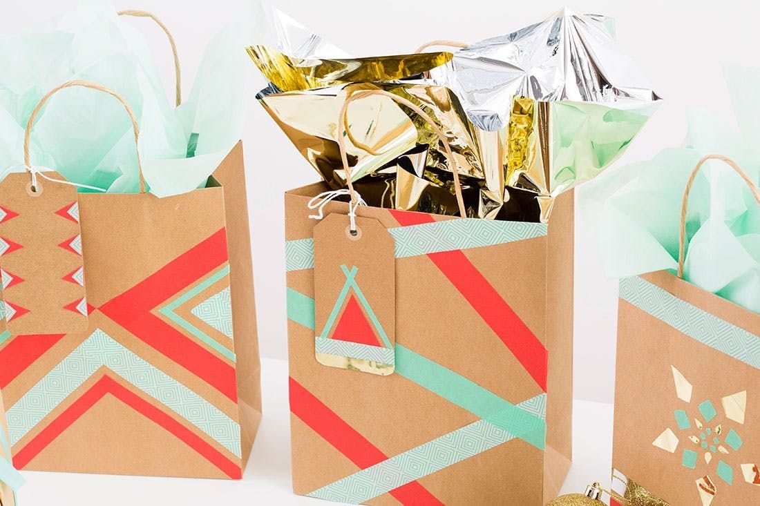 gift bags and cards