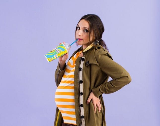 8 DIY Maternity Halloween Costumes For Pregnant Women - Brit + Co