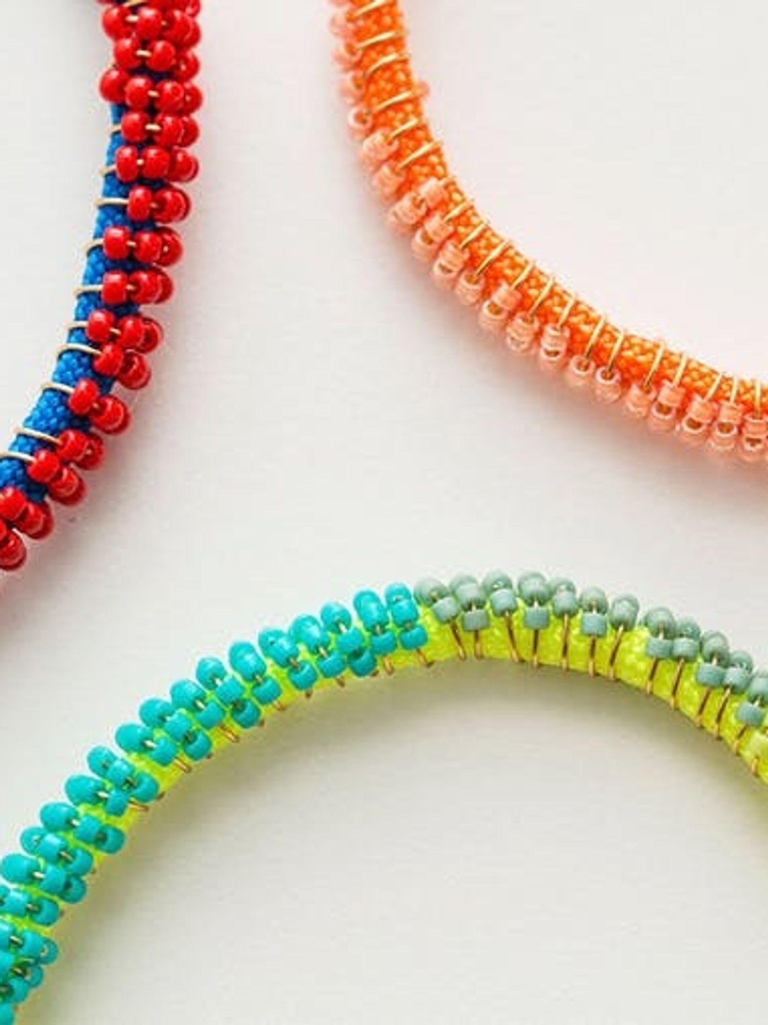 2 Modern Takes on DIY Beaded Bracelets - Brit + Co