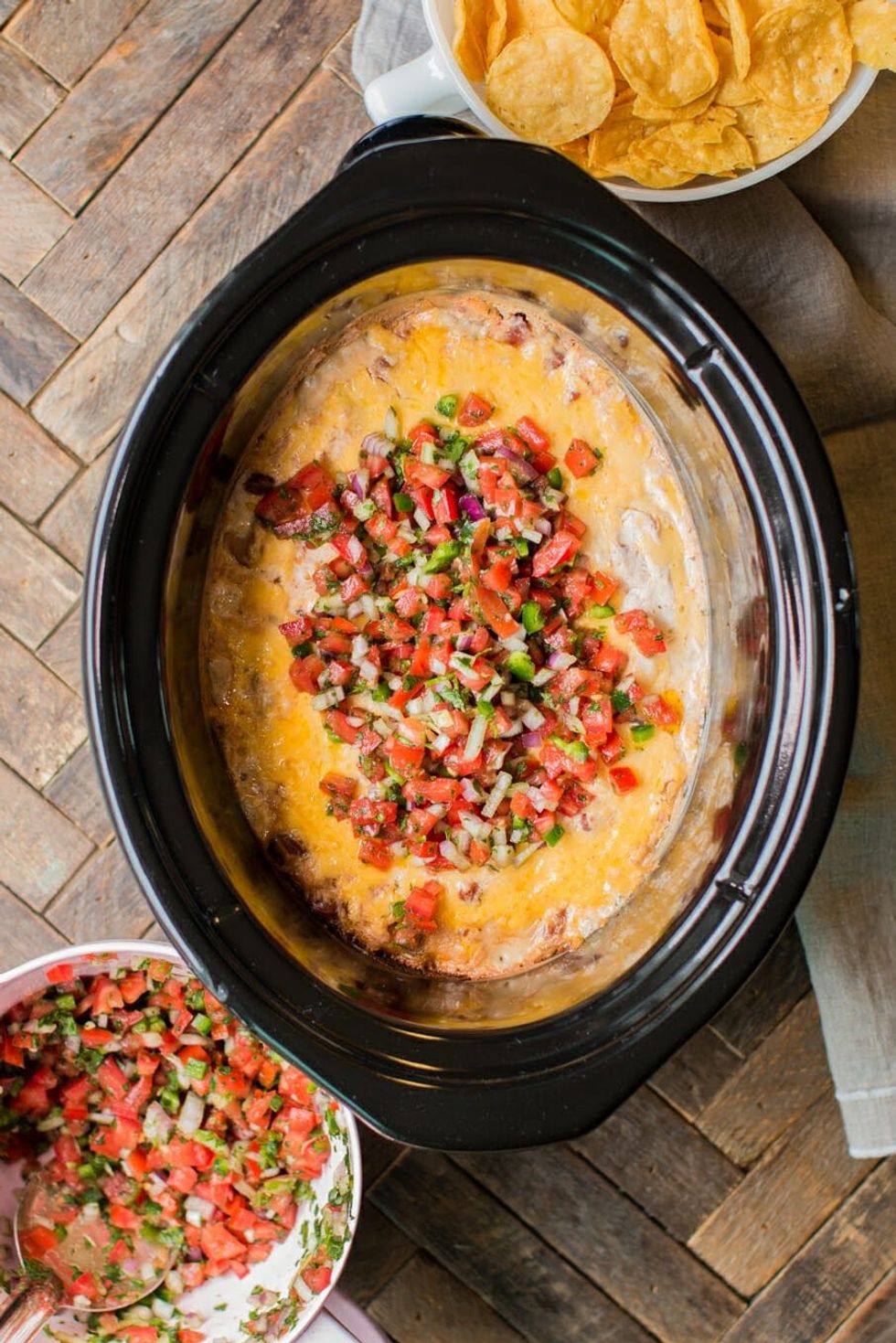 19 Easy SlowCooker Dip Recipes for Tailgating Brit + Co