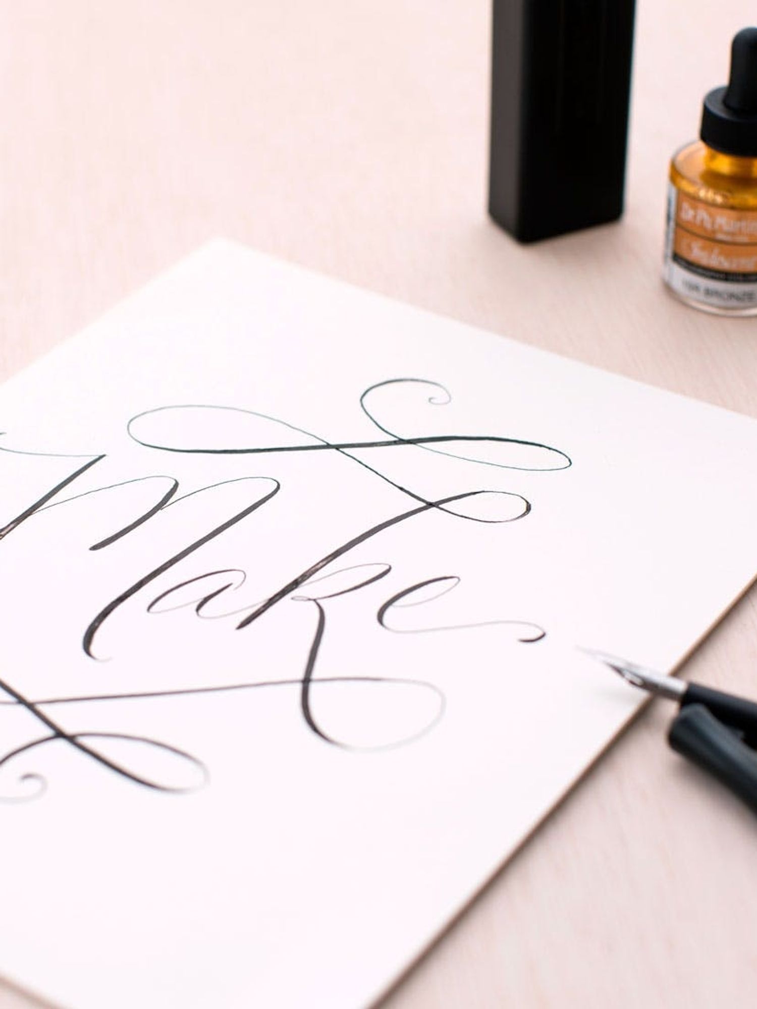 How to Make Calligraphy Wall Art + More HandDrawn Awesomeness Brit + Co