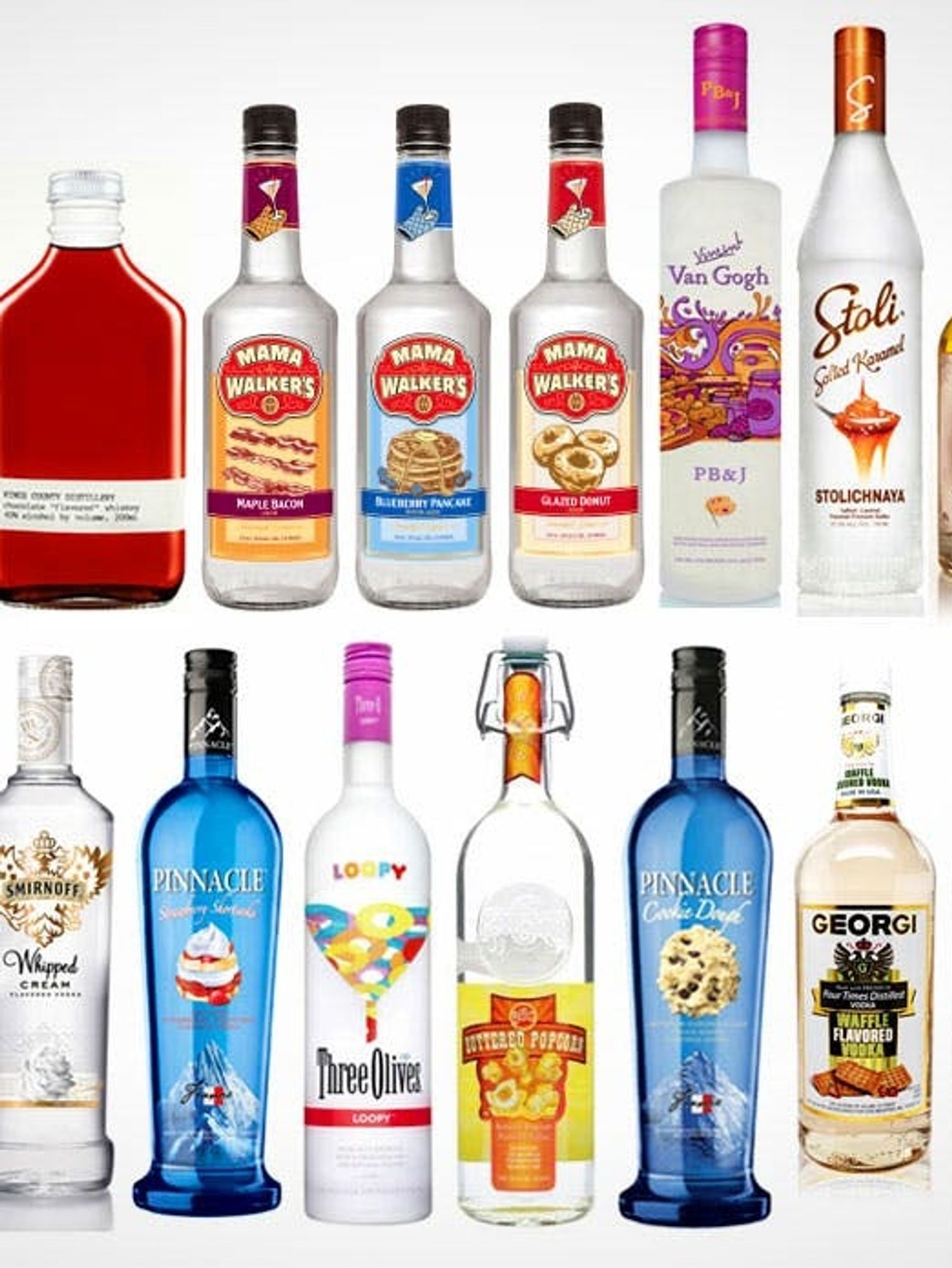 Unique Vodka Flavors You Can Try