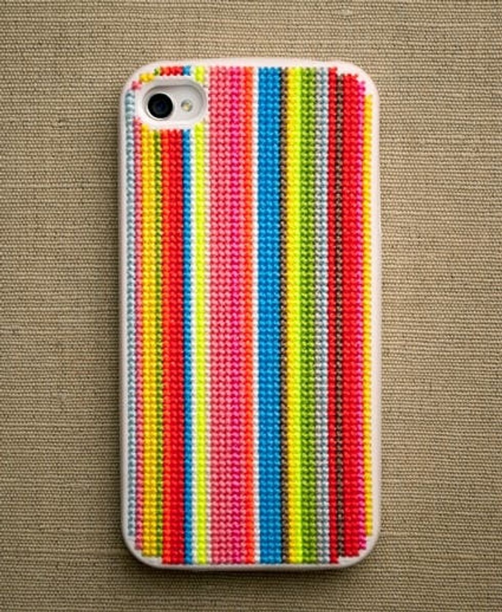 Cross-Stitch Your Own iPhone Case - Brit + Co