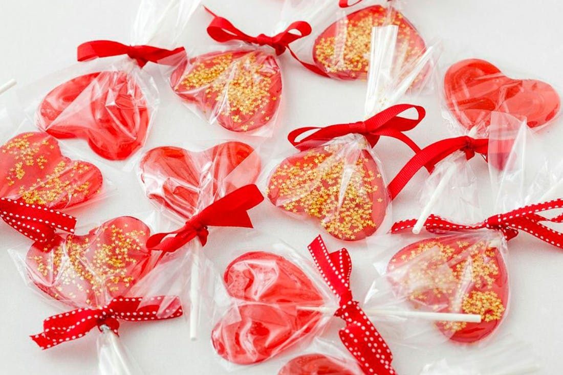 Candy Making 101: Homemade Valentine’s Day Lollipops - Brit + Co