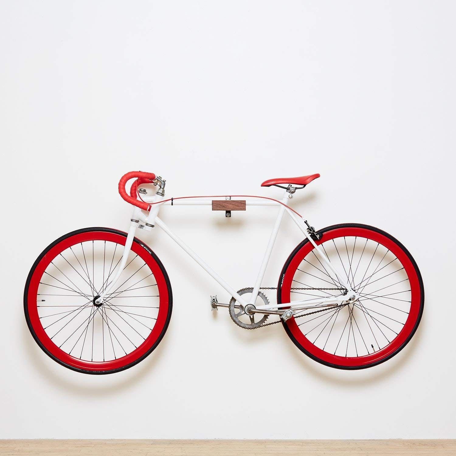 minimalist bike wall mount