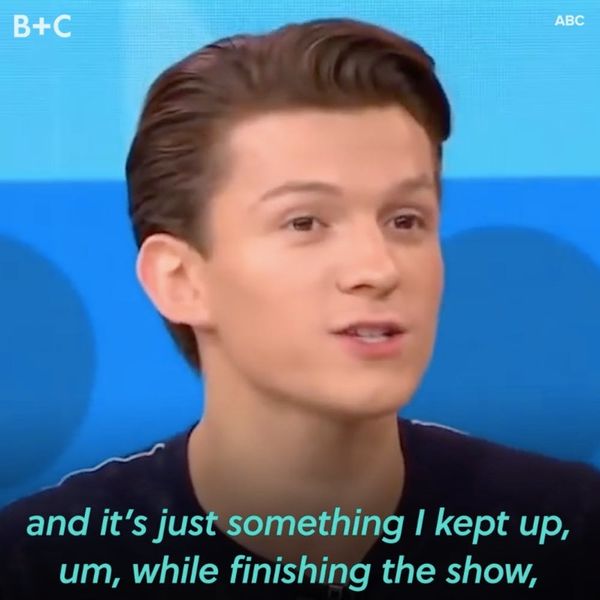 ICYMI, Tom Holland Is a Skilled Dancer and Gymnast - Brit + Co