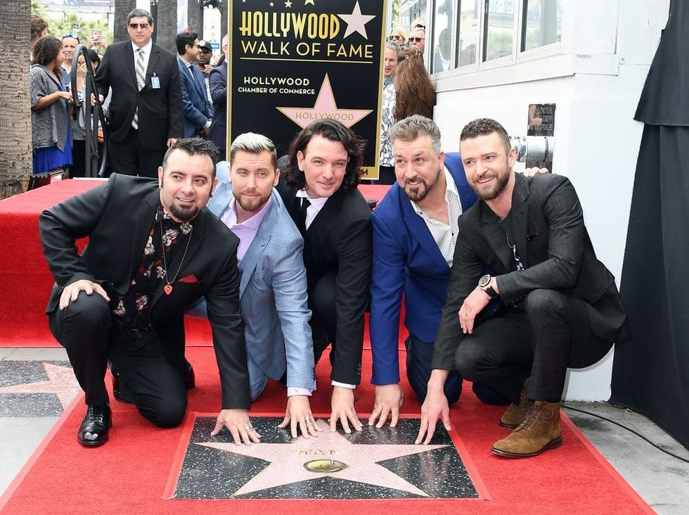 *NSYNC Reunited to Celebrate Their Hollywood Walk of Fame Star — See ...