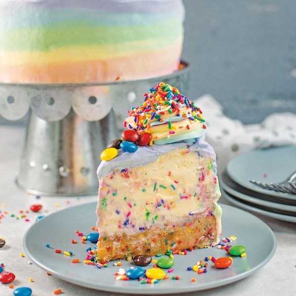 You’ll Want to Dive Headfirst into This Rainbow Funfetti Ice Cream