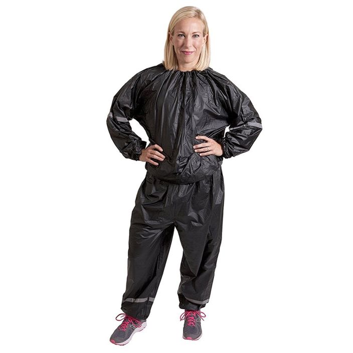 65 15 minute Trash bag workout suit for Back