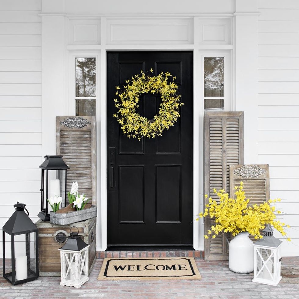 24 Door Decor Ideas to Rock This Summer - Brit + Co