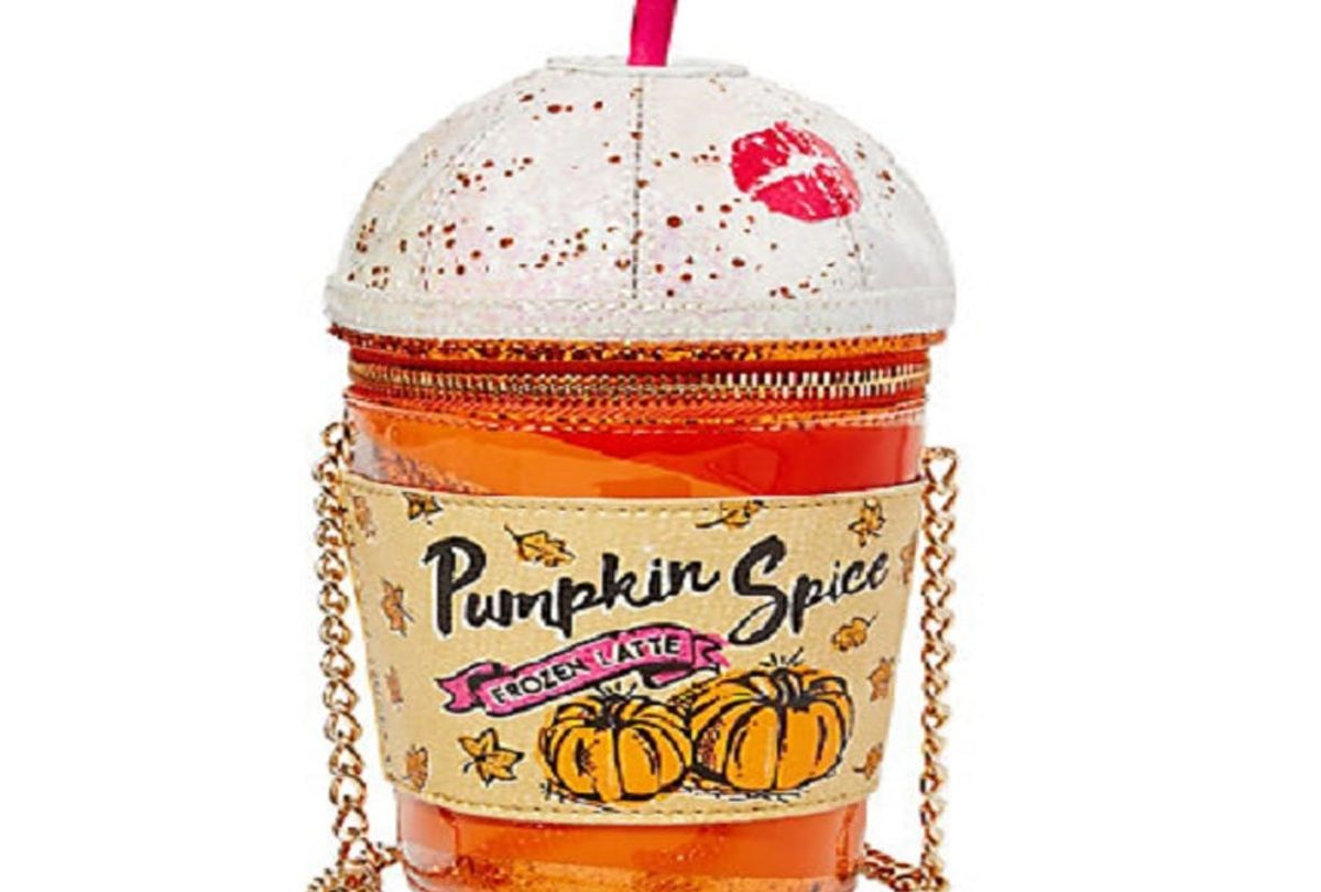 betsey johnson pumpkin spice purse