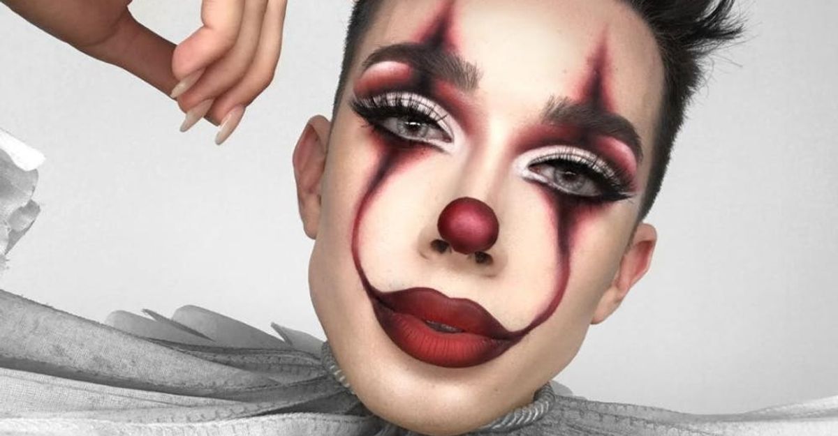 James Charlesâ€™ Pennywise Tutorial Sparked Insane Drama With â€œItâ€  Cast