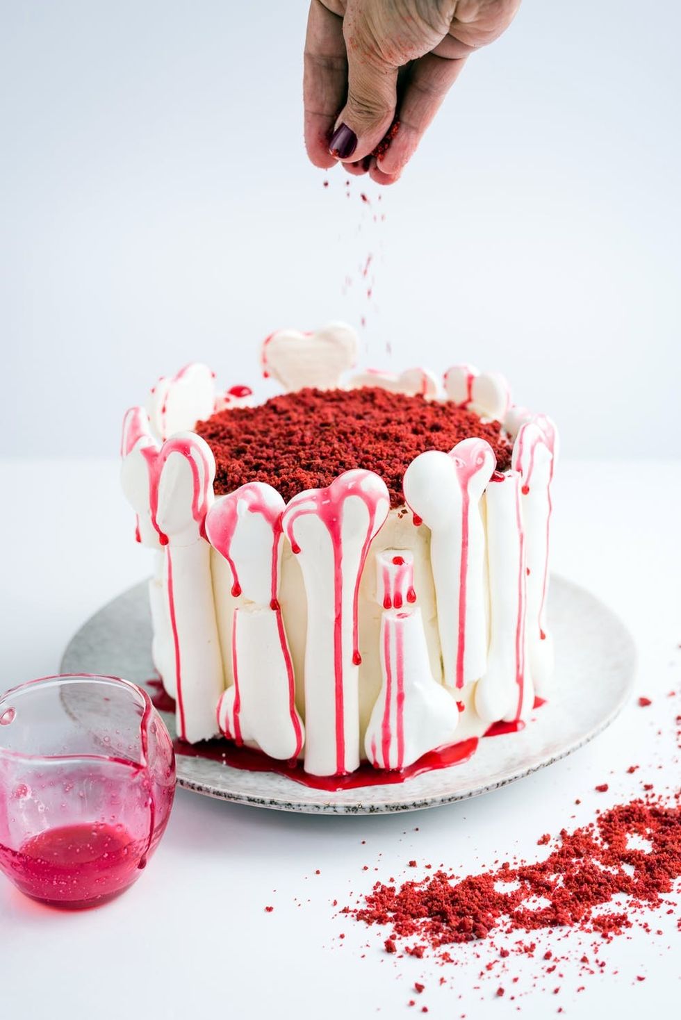 This Gloriously Ghoulish Red Velvet Cake Recipe Is Perfect for ...