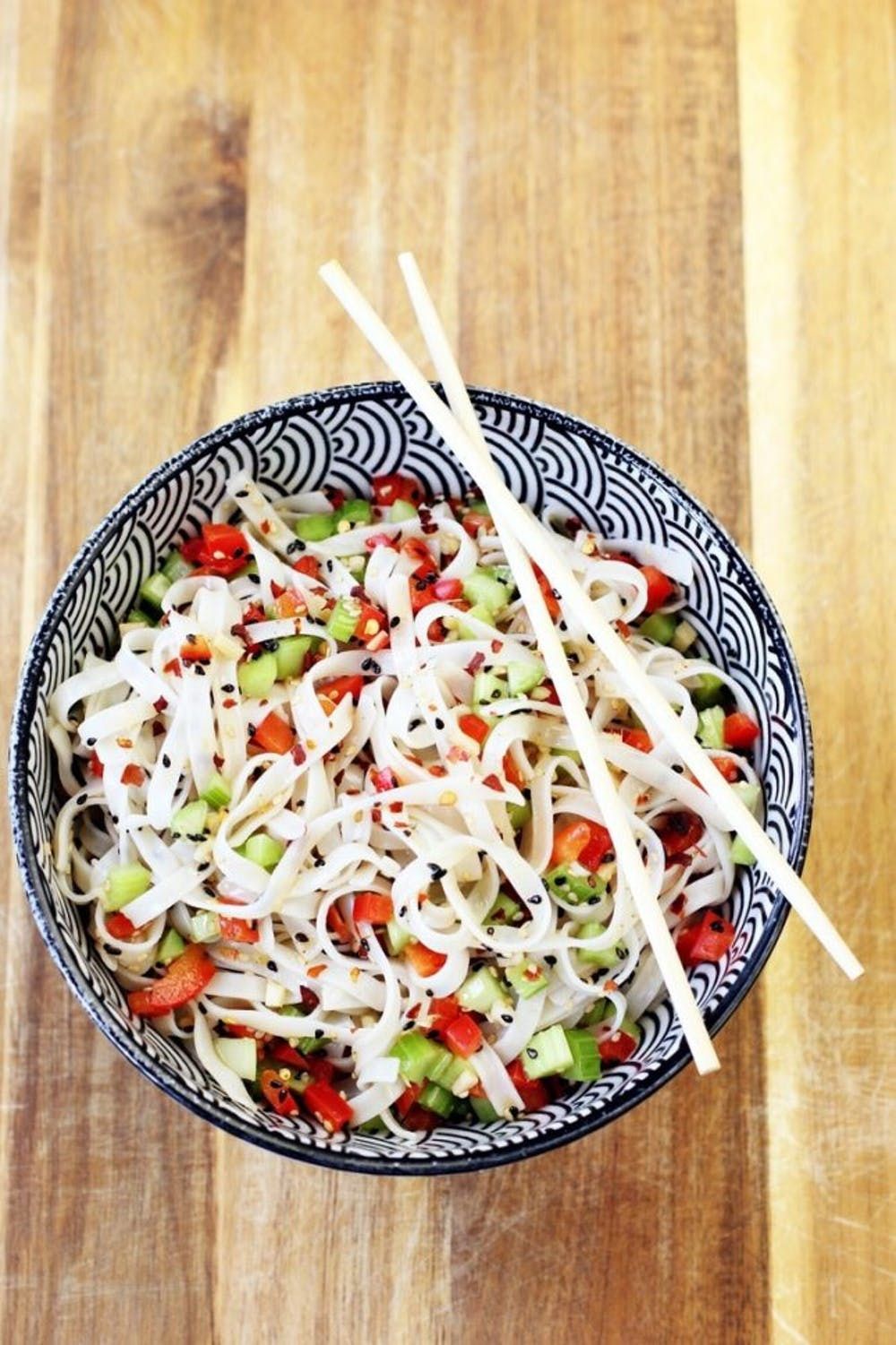 11 Cold Noodle Salads For Sweltering Meatless Mondays - Brit + Co