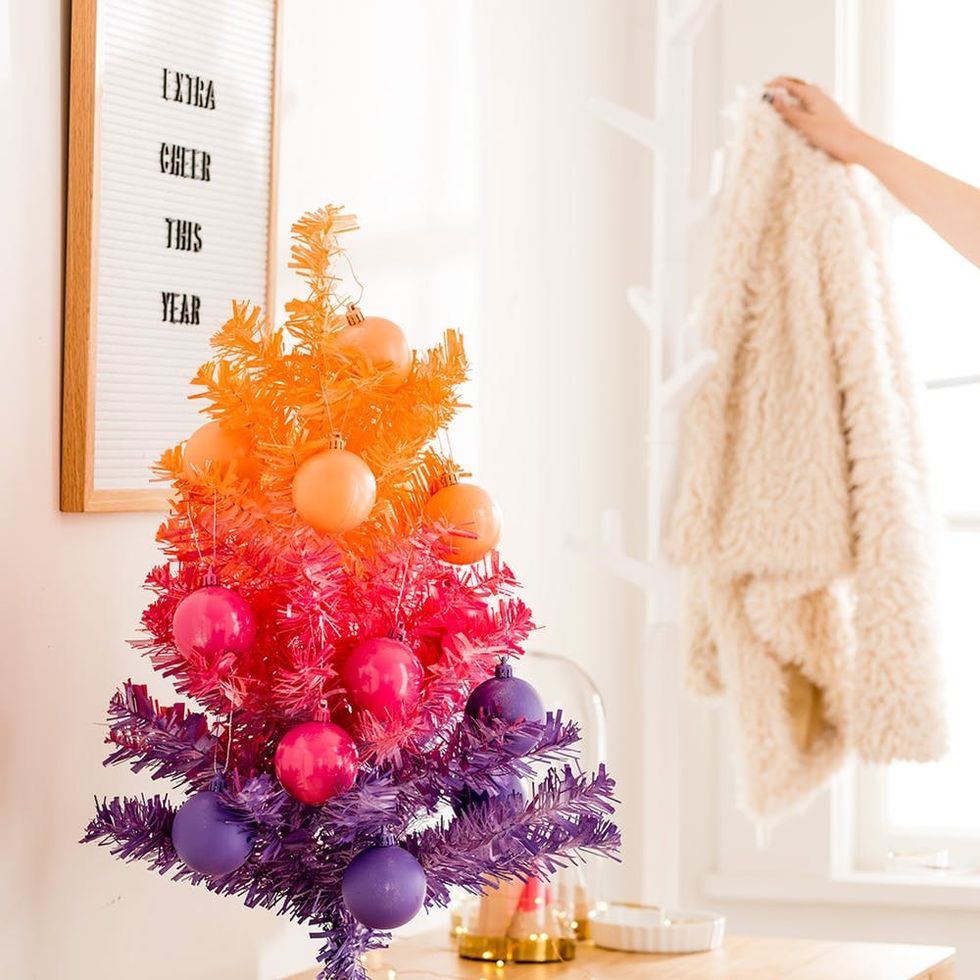 These Quirky Christmas Trees Were MADE for the Color Lover