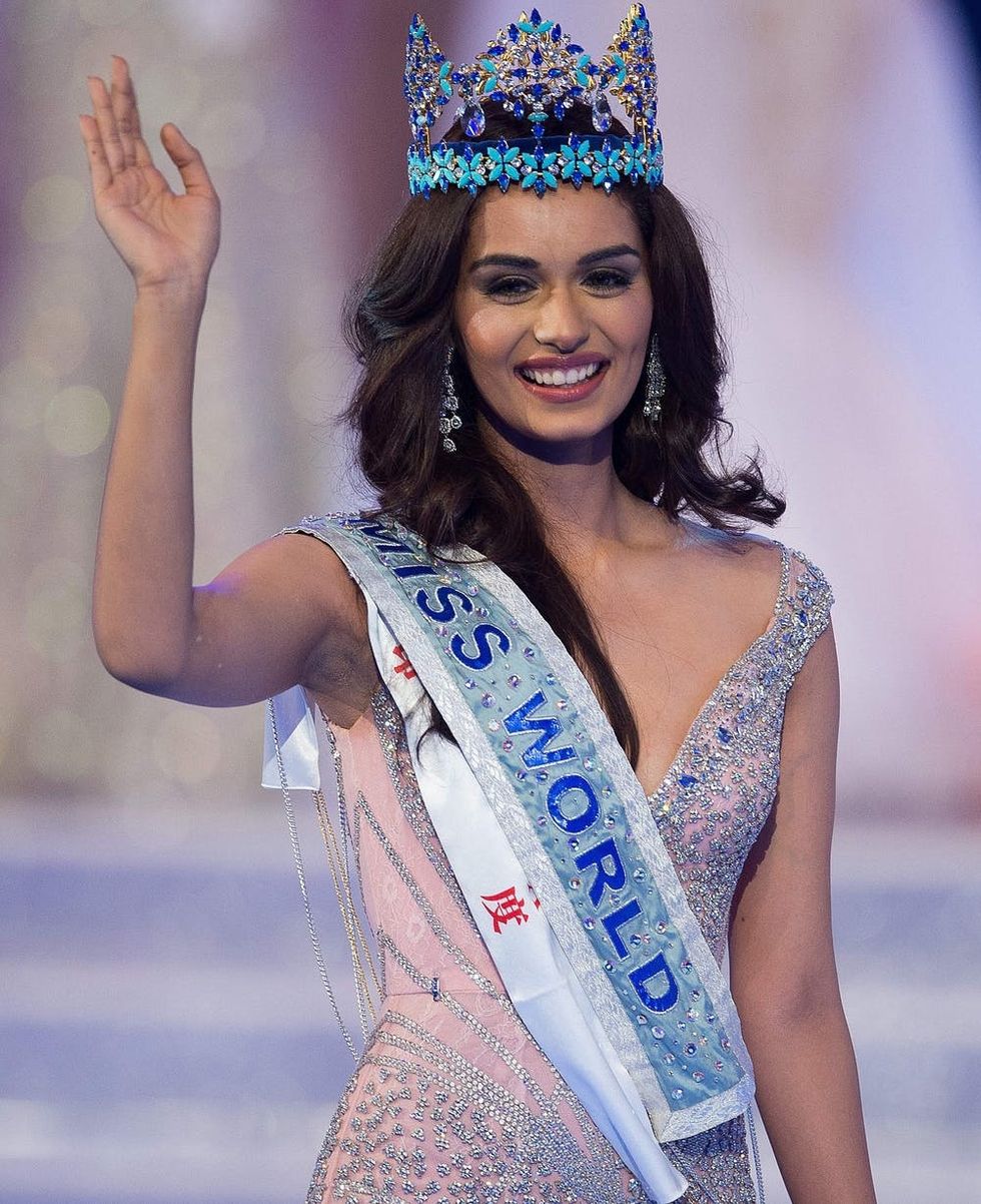 Manushi Chhillar Just Dethroned Priyanka Chopra As the First Indian