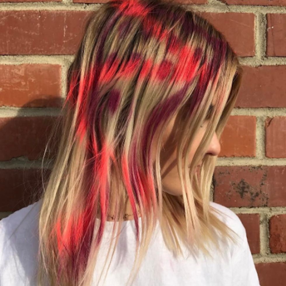 Graffiti Hair Is the Trend You Need This Festival Season - Brit + Co