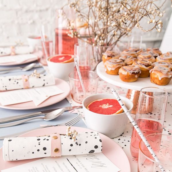 How to Throw the Most Glam New Years Brunch Ever Brit + Co