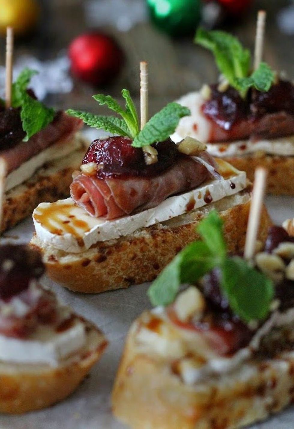 17 Pretty Canapé Recipes for Last-Minute Holiday Parties - Brit + Co