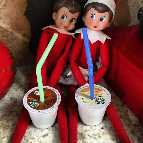 12 Creative Elf On The Shelf Ideas To Last Until Christmas Brit Co 