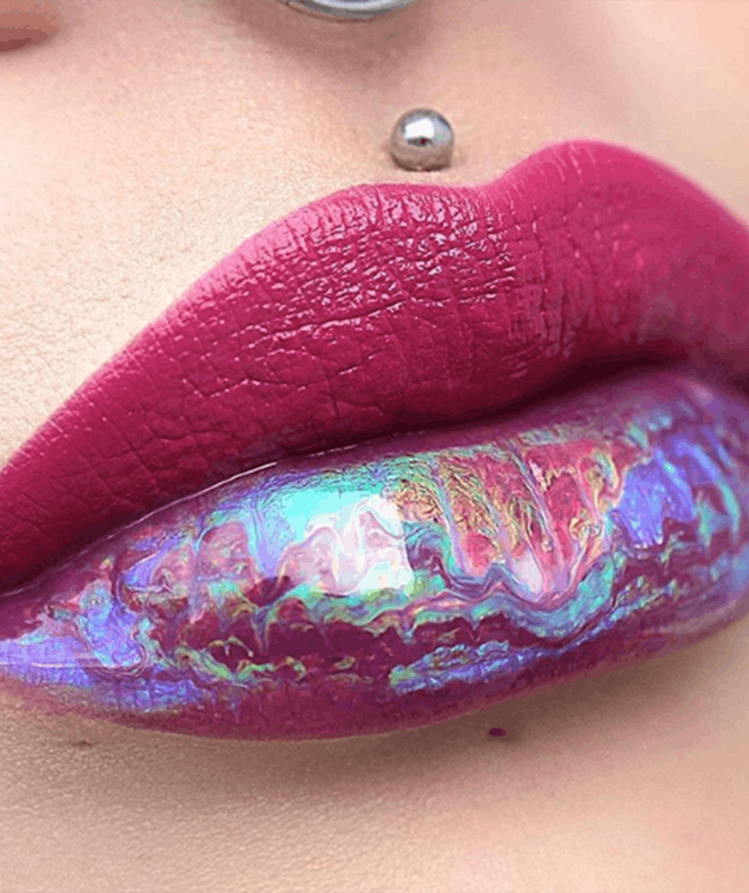 This Holographic Lip Trend Is Futuristic AF Brit + Co