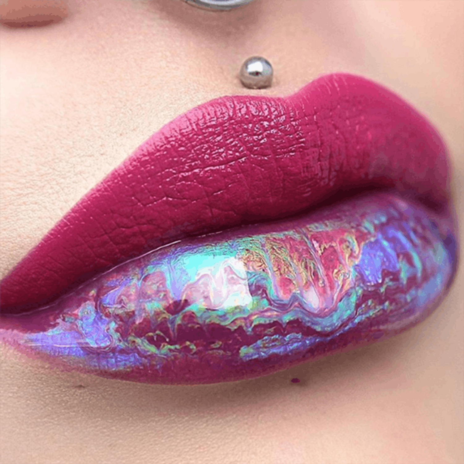 This Holographic Lip Trend Is Futuristic AF - Brit + Co