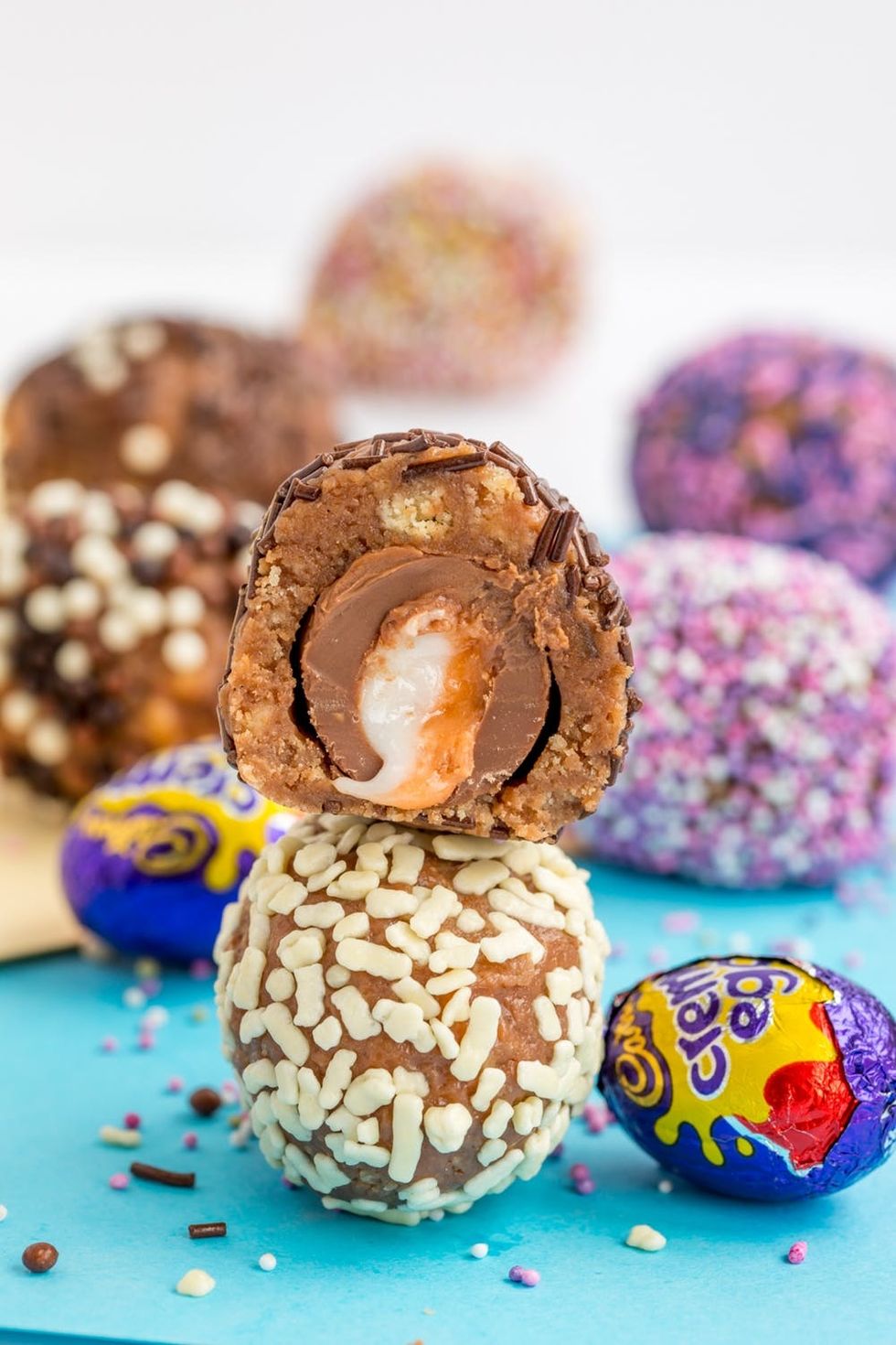 This Easter Egg Truffles Recipe Makes Creme Eggs Even BETTER! - Brit + Co