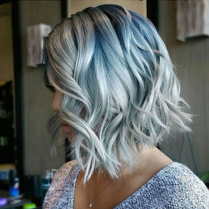 12 Hairstyles That Prove Denim Is The New Silver Hair Brit Co