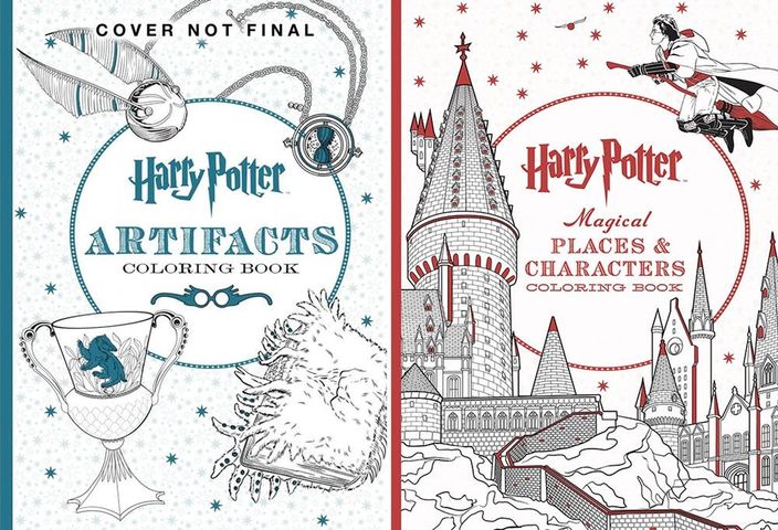 Download All The New Harry Potter Coloring Books You Need In Your Life Asap Brit Co