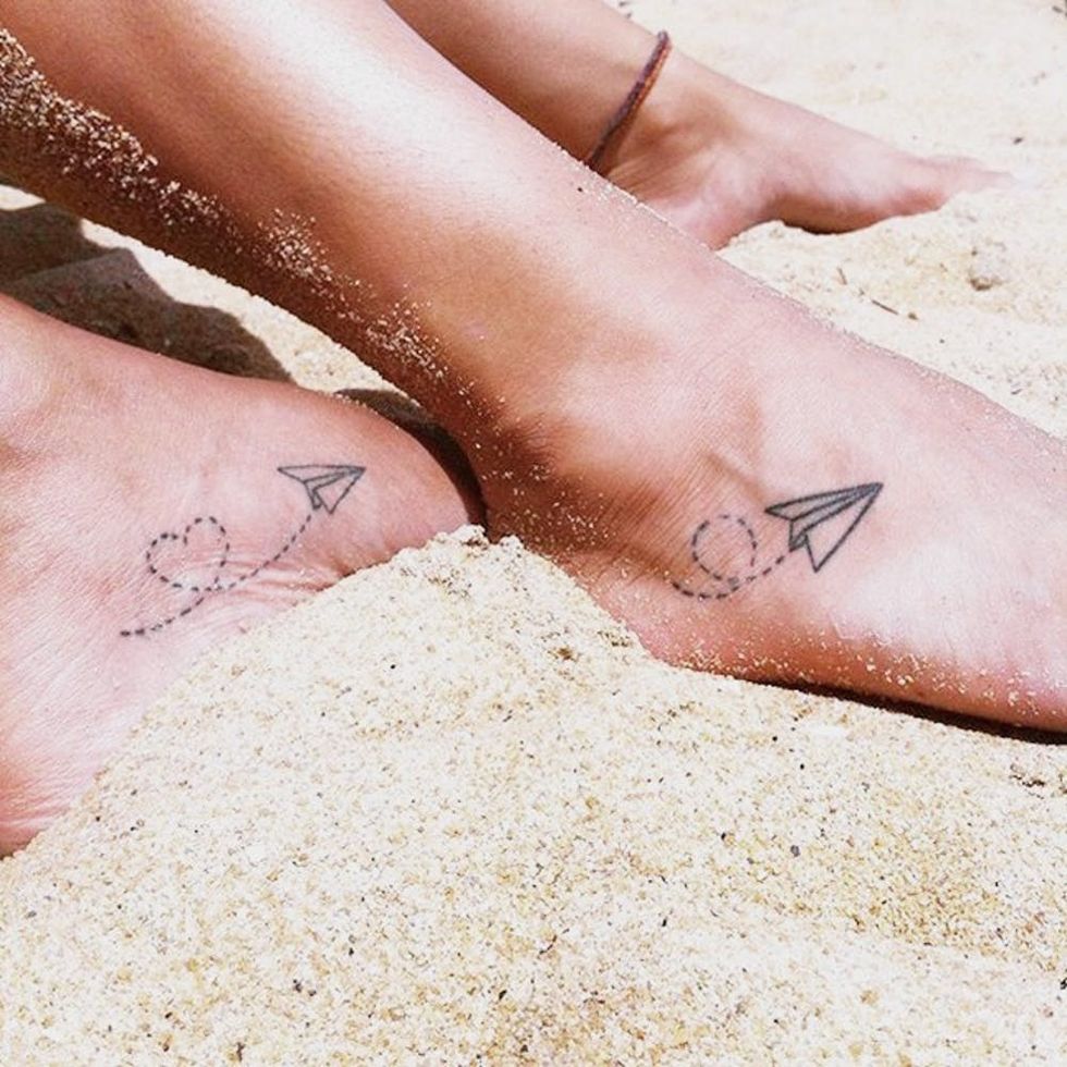 16 Tiny Foot Tattoos You’ll Be Obsessing Over Brit + Co