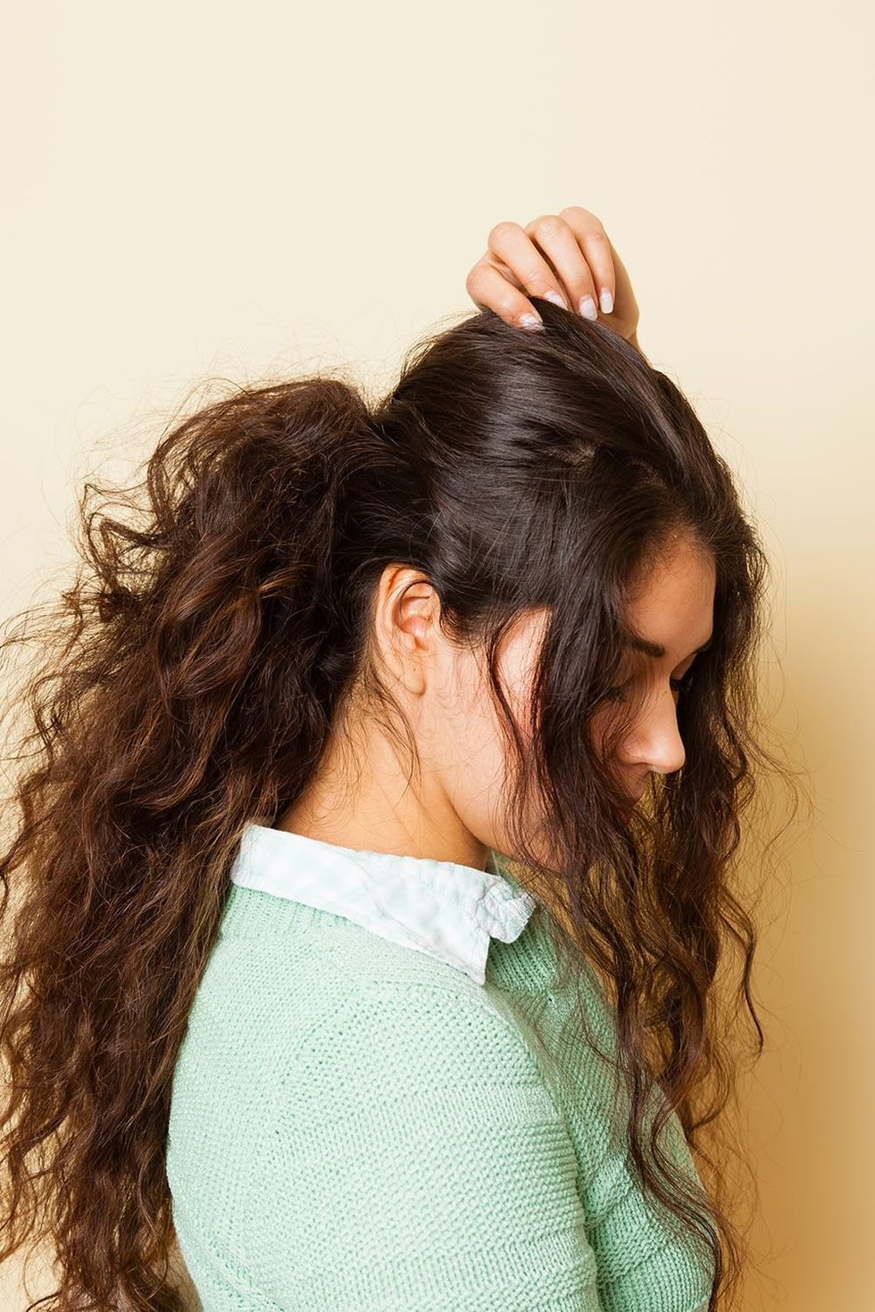 The 30-Second Hack That Takes Your Ponytail to the Next Level - Brit + Co