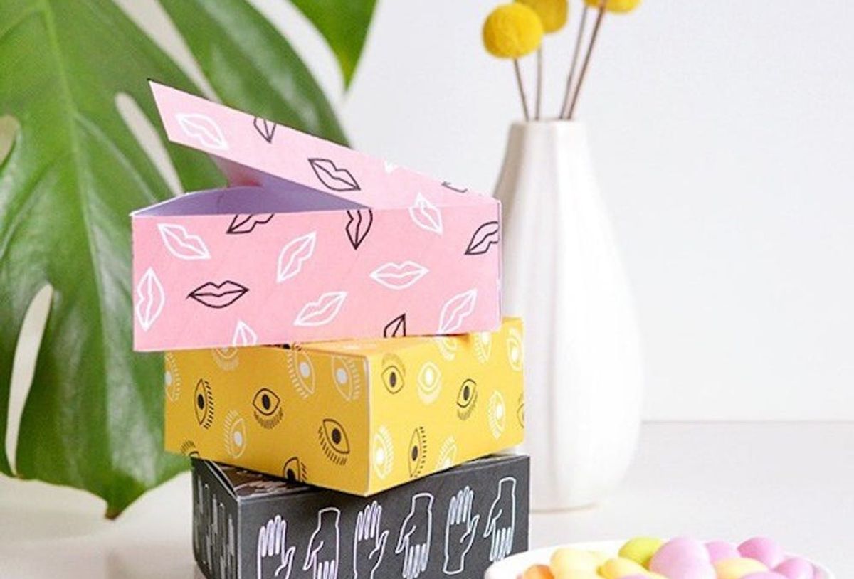 10 Printable Gift Boxes for When You’re Out of Wrapping Paper - Brit + Co