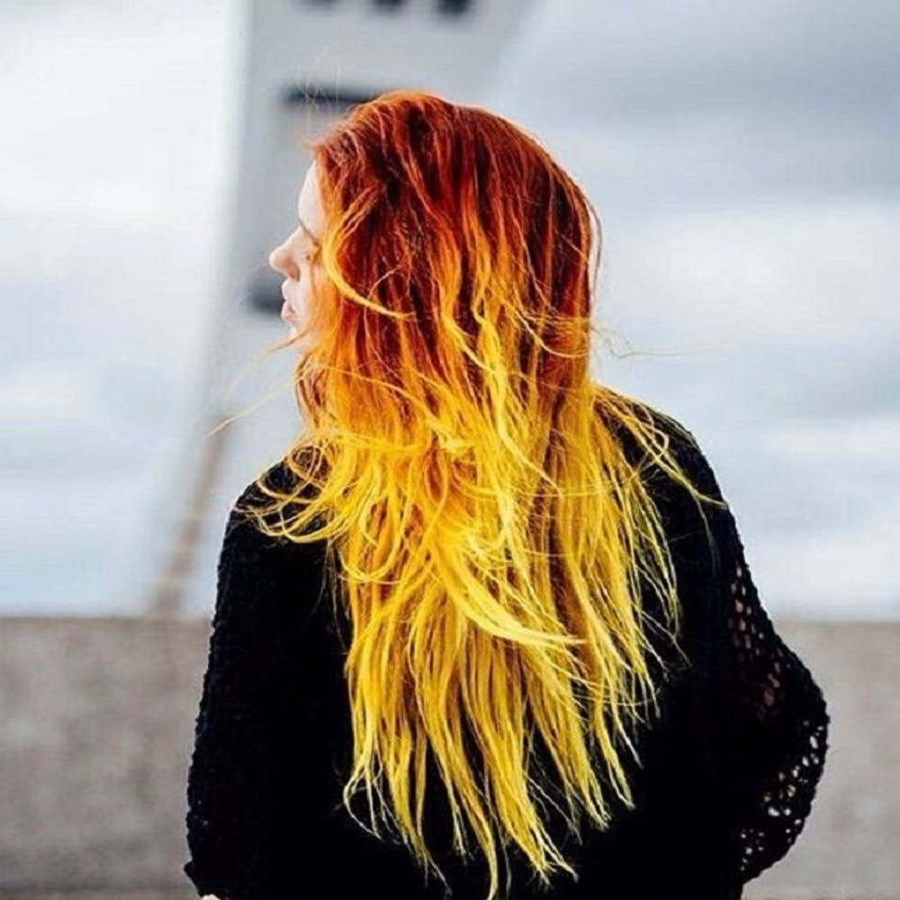 This Wild Hair Color Trend Will Make You Hate The Weather Right Now