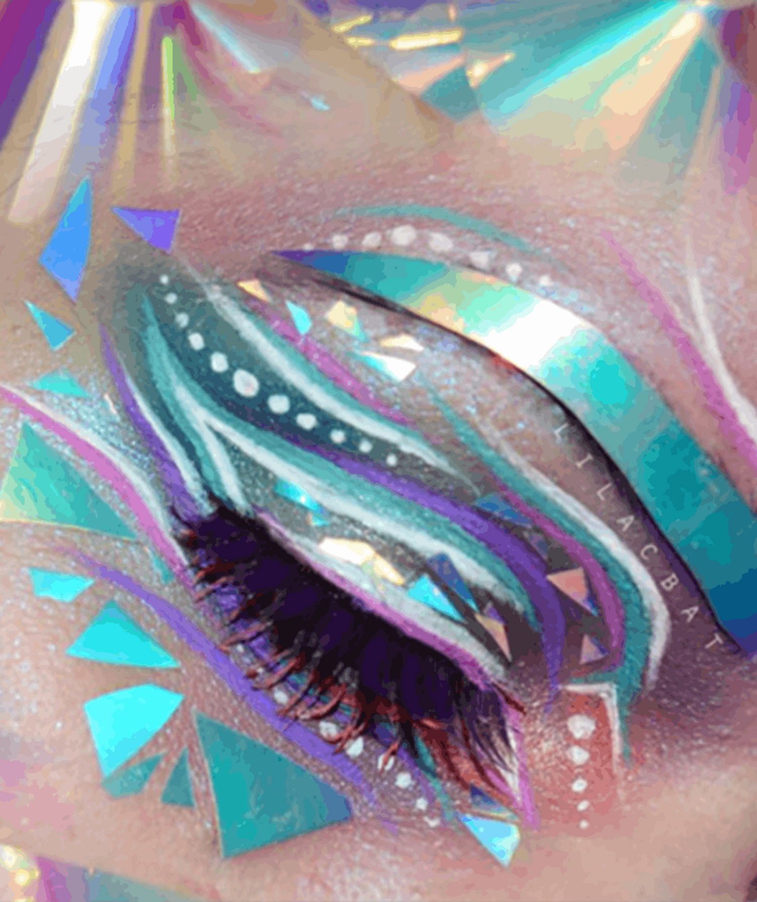 The Future Is Here Holographic Makeup Is A Thing Brit Co