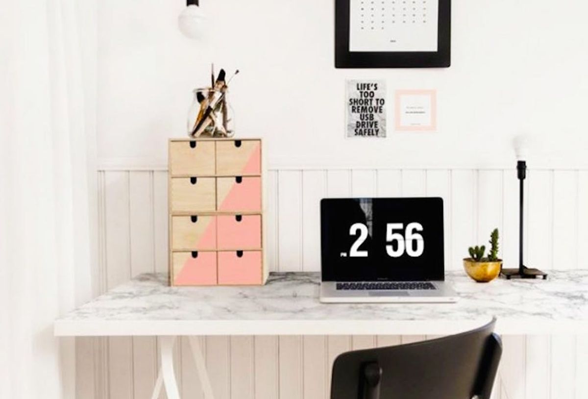21 Ikea Desk Hacks For The Most Productive Workspace Ever Brit Co