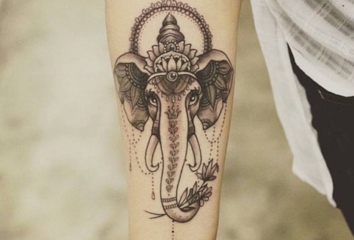 18 Totally Zen Yoga Tattoos To Keep You Centered Brit Co