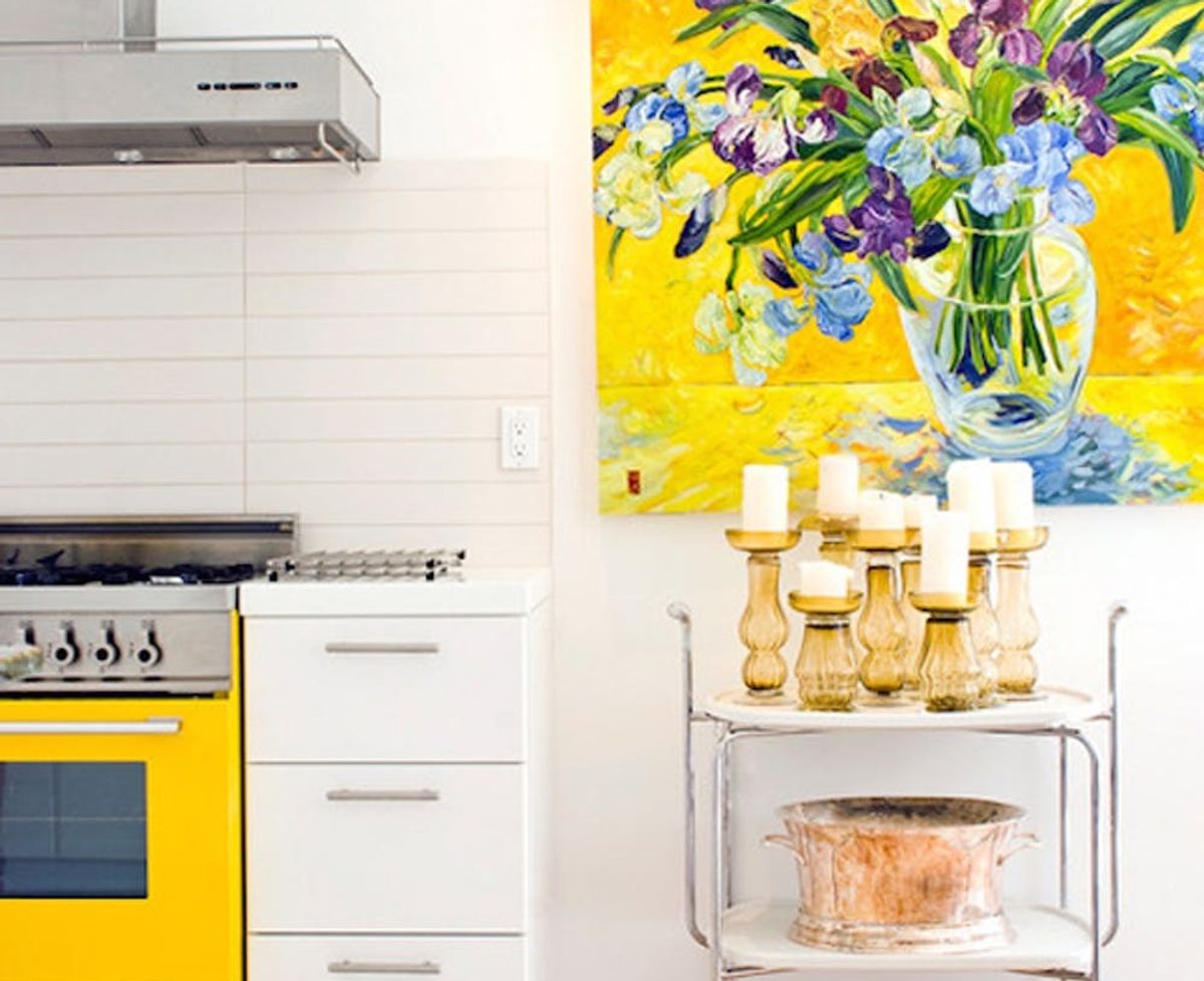 15 Bright Yellow Kitchens That Will Make You Smile Brit Co